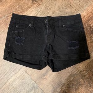 Vanilla Star black shorts